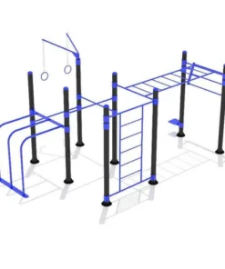 Circuito de Calistenia Pro Azul - Play and Toys