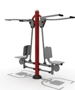 Maquina de ejercicio hombros y espalda
